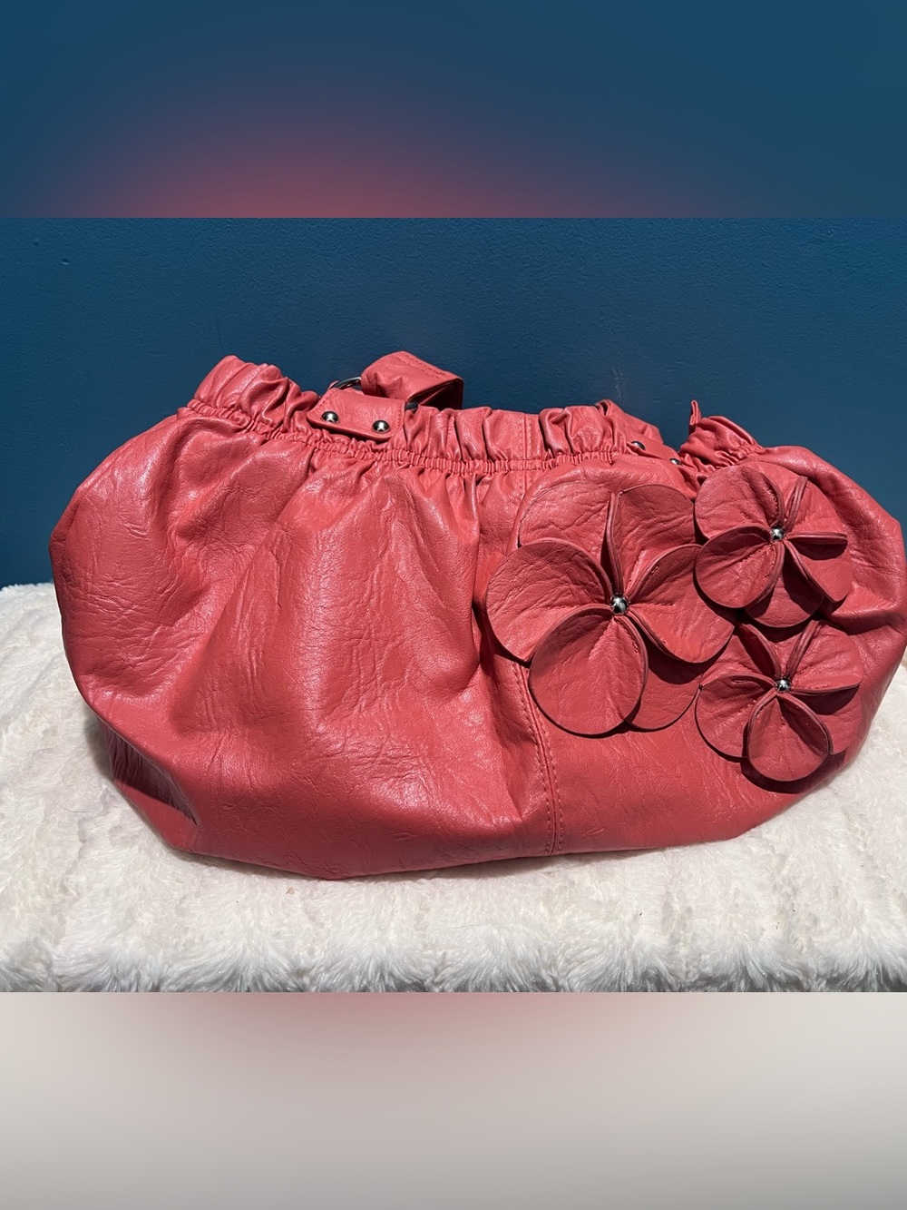 Faux leather bag